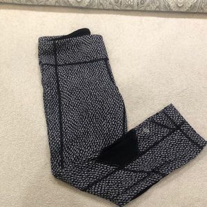 Lulu lemon black/white